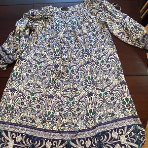 Hale bob flowy boho dress